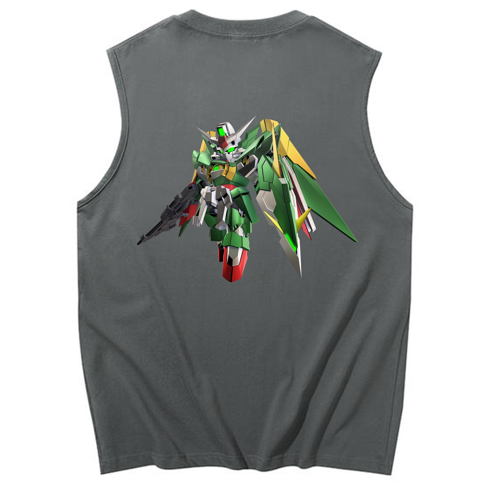 （画像用） 機動戦士ガンダム Mobile Suit Gundam コットン100％タンクトップ（背面プリント）